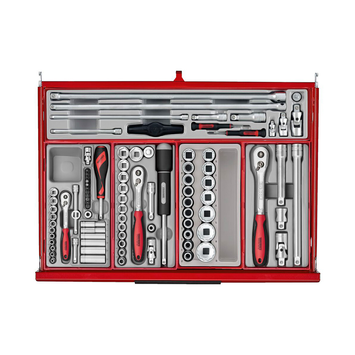 Teng Tools 26in PRO35™ Stack Tool Kit 753 Pieces Red